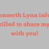 A Konnerth Lynn informs I’m thrilled to share my story with you!