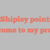 A M Shipley points out Welcome to my profile!