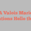 A Valois Marie mentions Hello there!