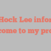 Ai Hock Lee informs Welcome to my profile!