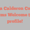 Alicia Calderon Corona informs Welcome to my profile!