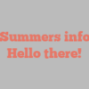 D S Summers informs Hello there!