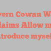 Devern Cowan Ward exclaims Allow me to introduce myself!