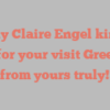 Emily Claire Engel kindly asks for your visit Greetings from yours truly!
