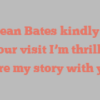 Eva Jean Bates kindly asks for your visit I’m thrilled to share my story with you!