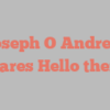 Joseph O Andrew shares Hello there!