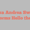 Lisa Andrea Swift informs Hello there!