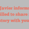 M L Javier informs I’m thrilled to share my story with you!