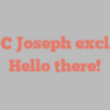 Mae C Joseph exclaims Hello there!